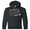 18500B Youth Heavy Blend Hooded Sweatshirt Thumbnail